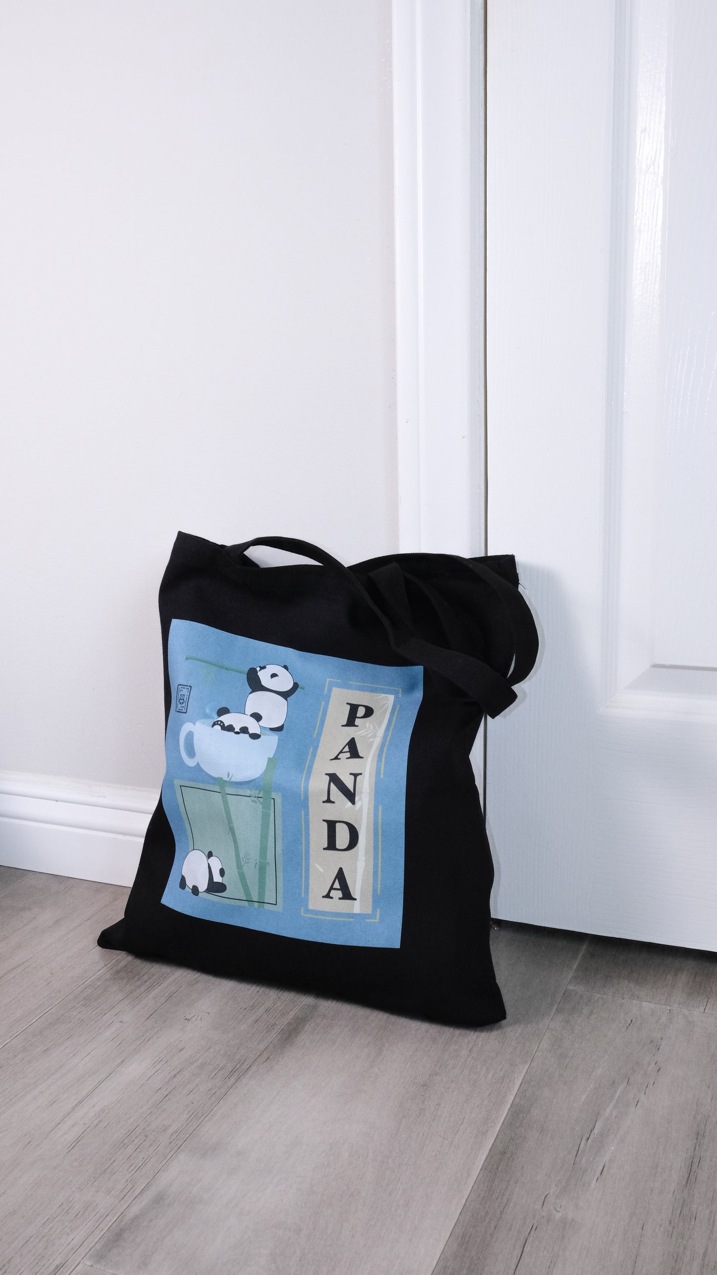 Panda Graphic Tote Bag