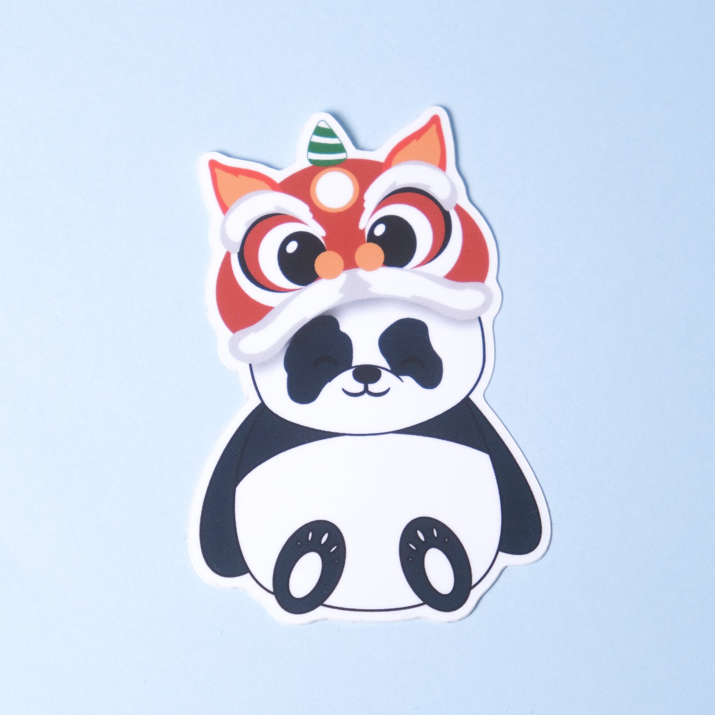 Lion Dance Sticker