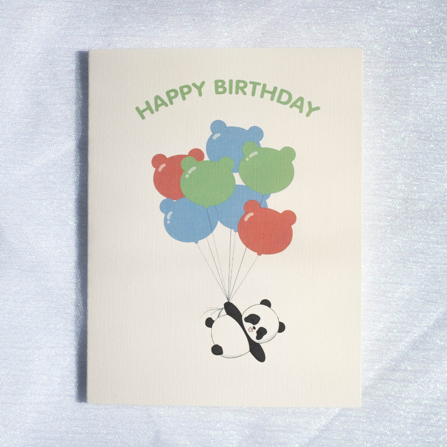 Happy Birthday Balloons Card