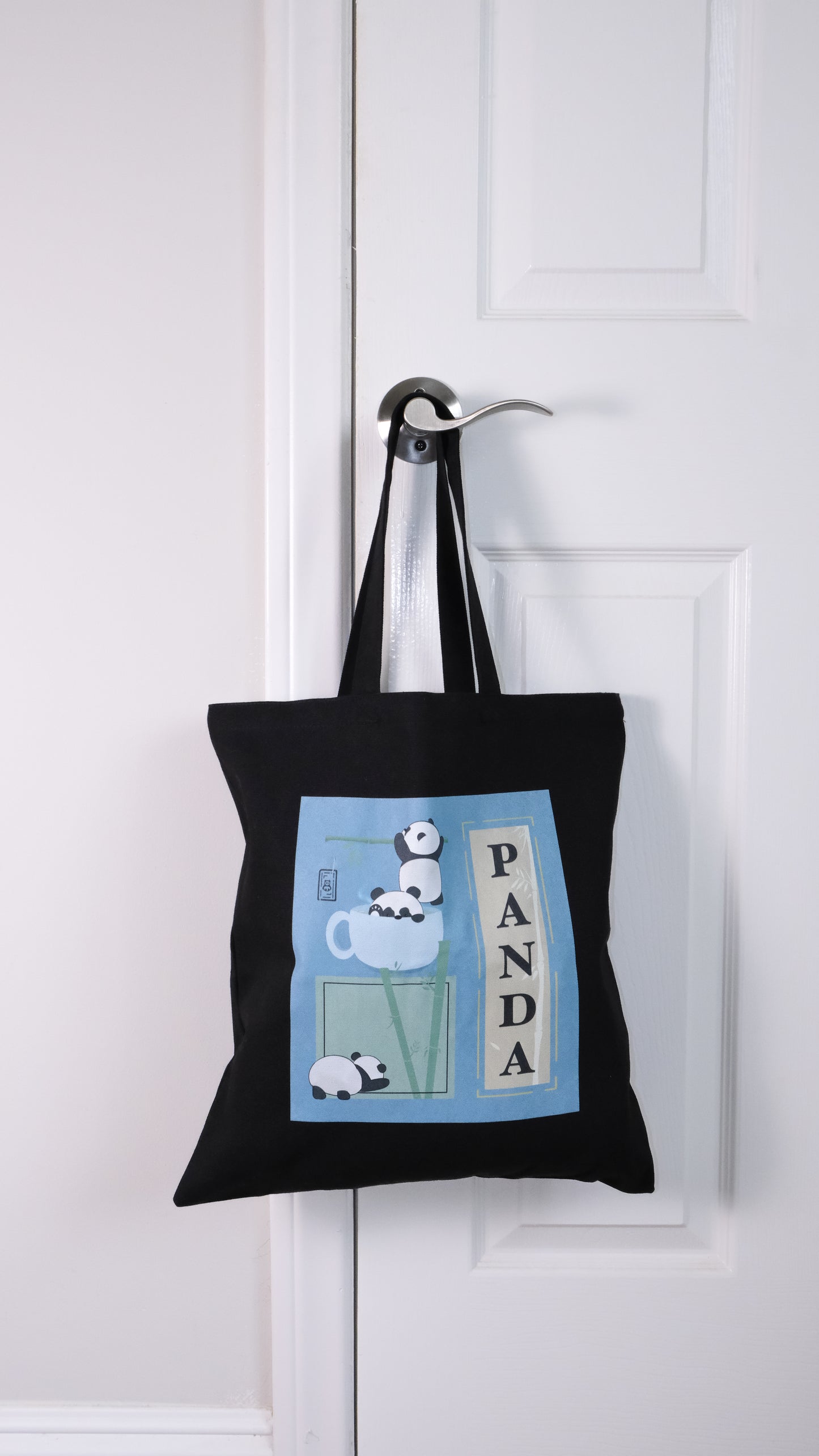 Panda Graphic Tote Bag
