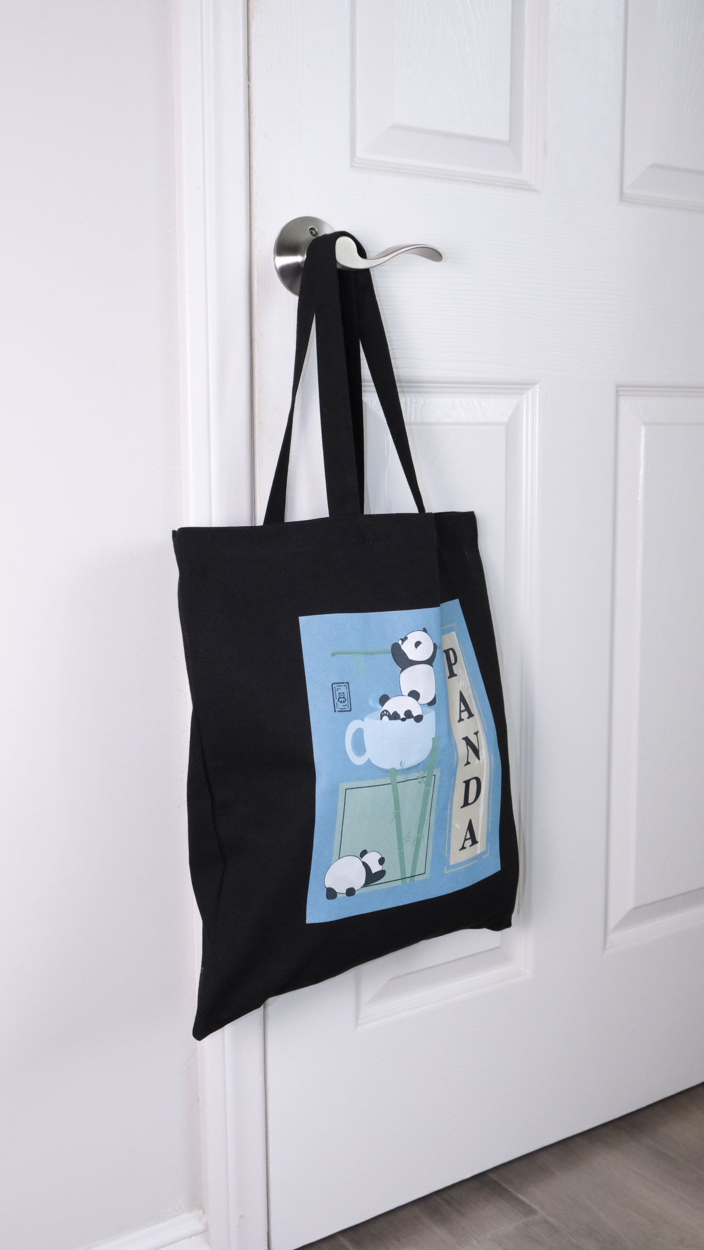 Panda Graphic Tote Bag