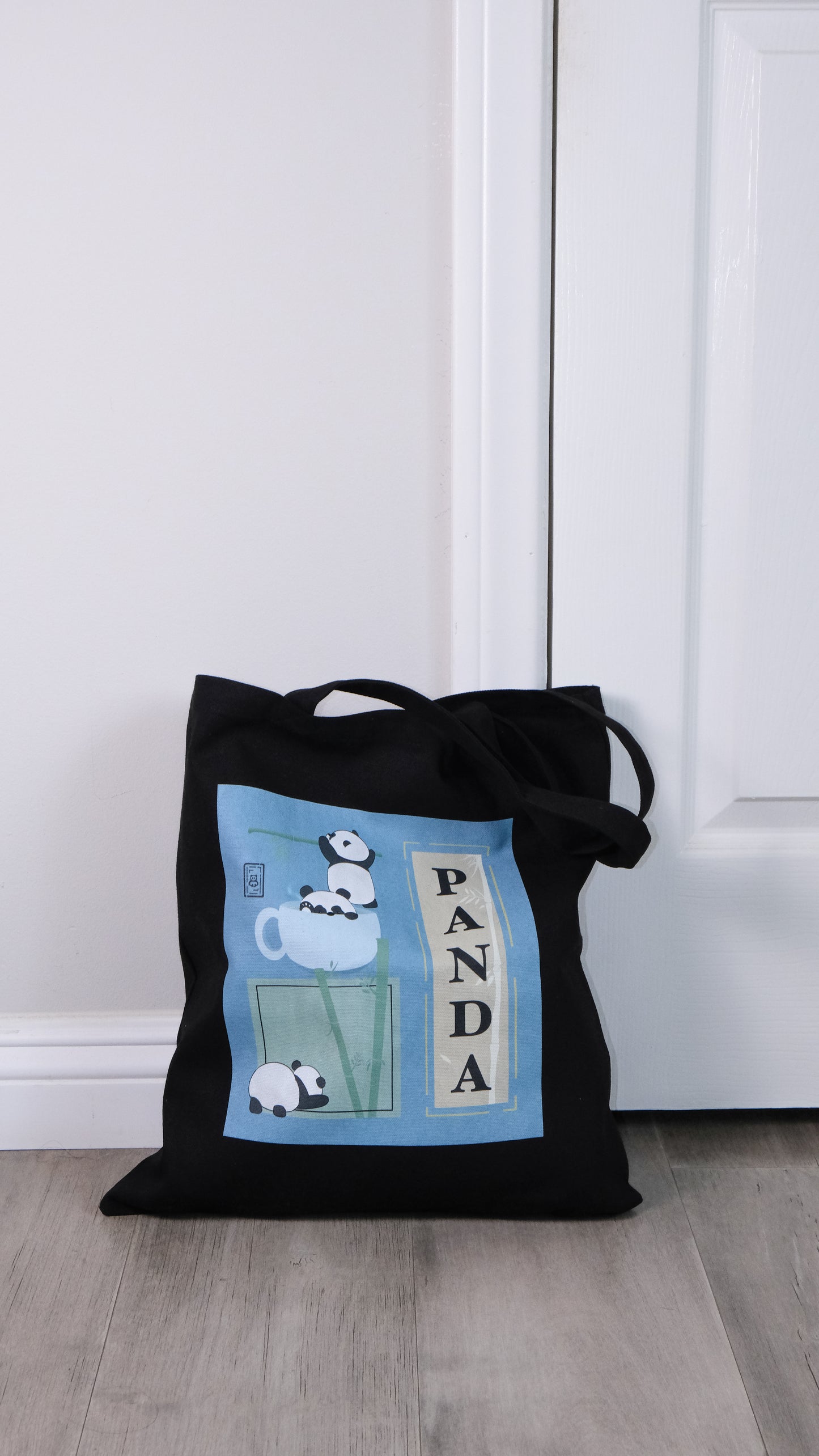 Panda Graphic Tote Bag