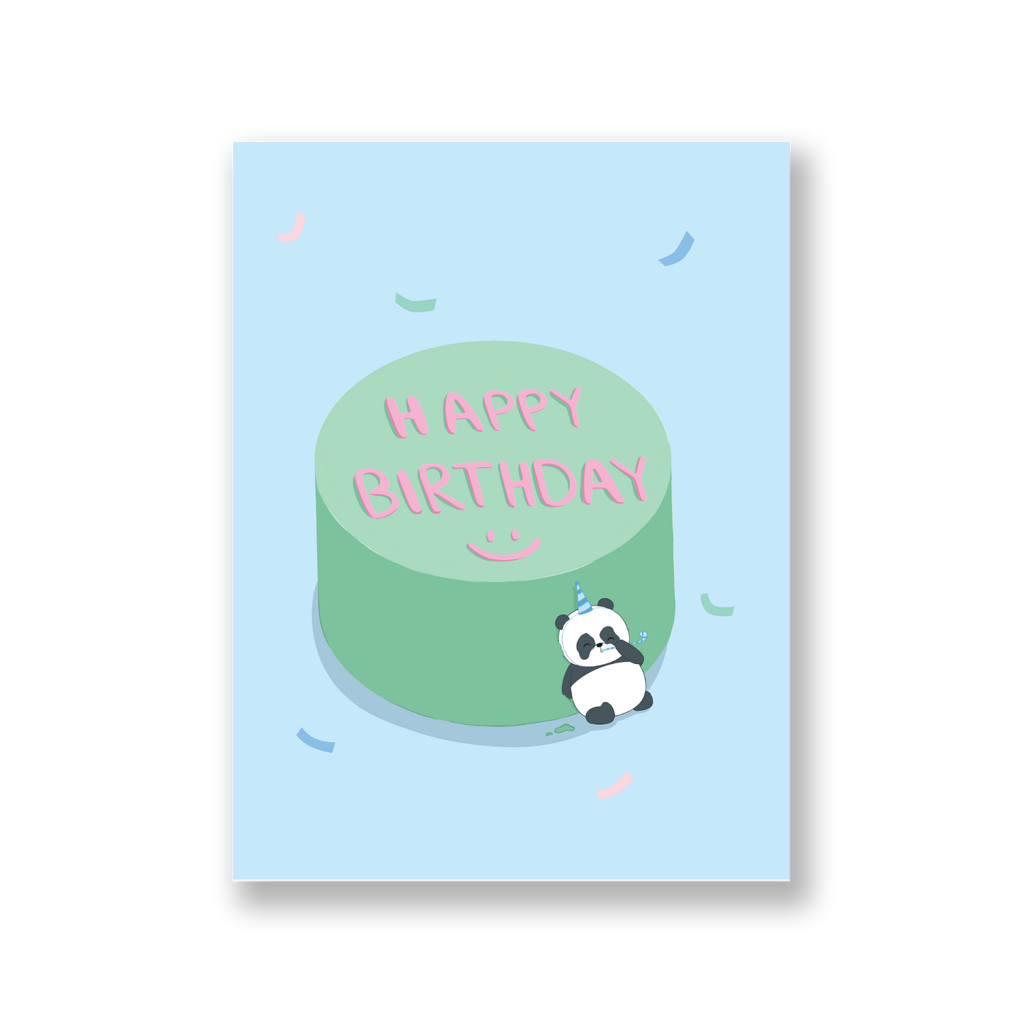 Happy Birthday Cake Card