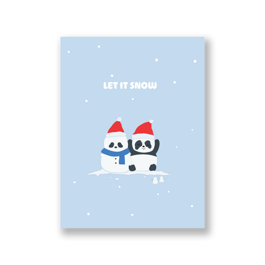 Let It Snow Card