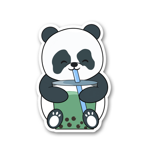 Matcha Boba Tea Sticker