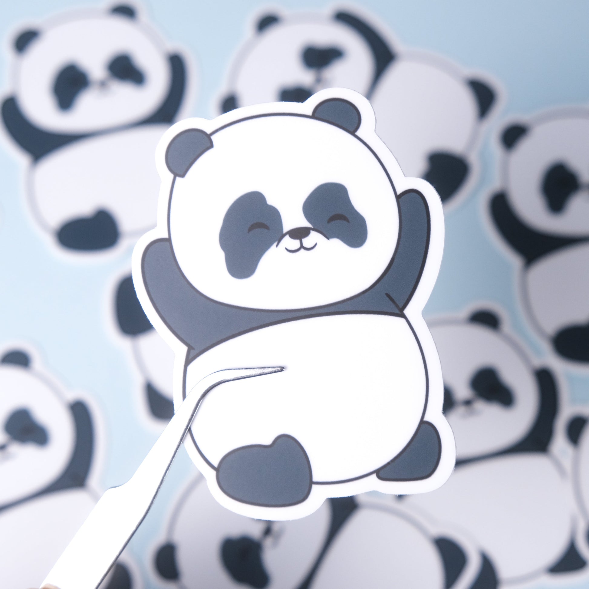 Multiple Paws Up Sticker