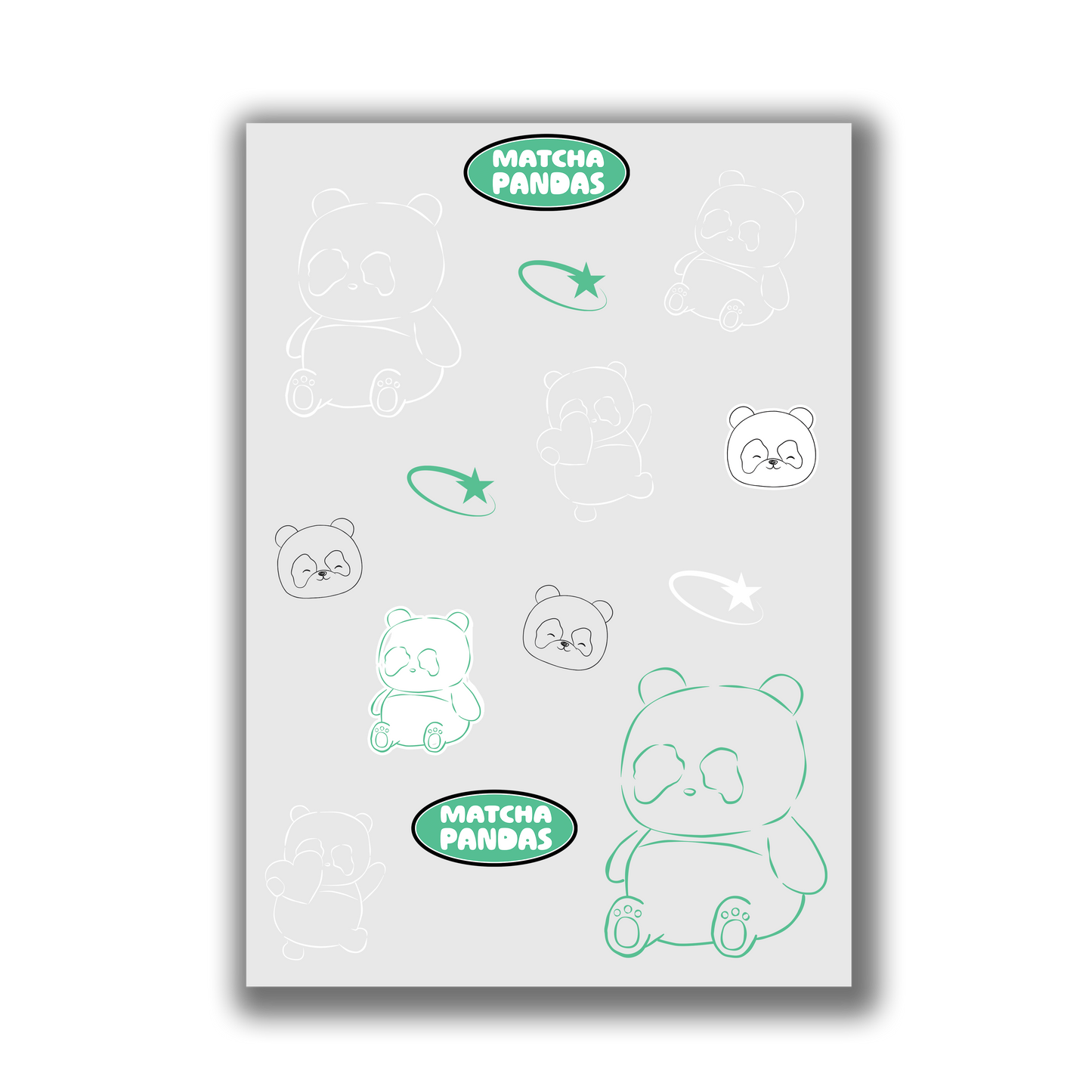 Scribble Sticker Sheet