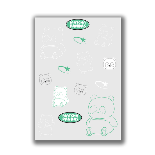 Scribble Sticker Sheet